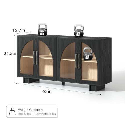 JOINICE Accent Storage Cabinet with Doors