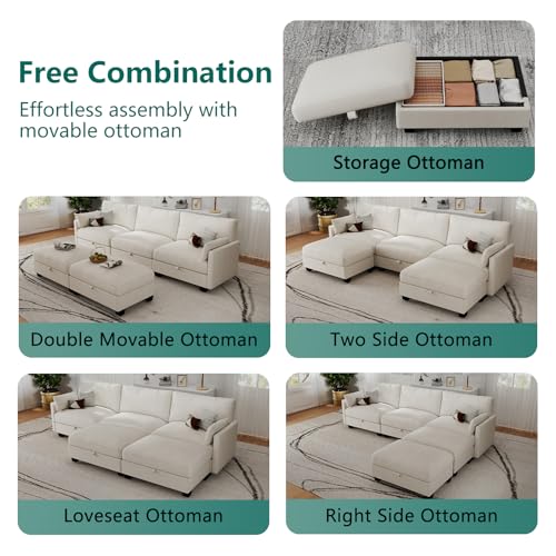 OhaiAura Modular Sectional Sofa