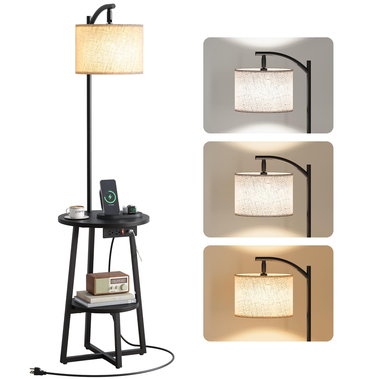 Yoobure Floor Lamp with Table