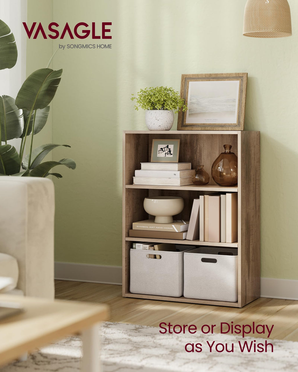 VASAGLE Bookshelf