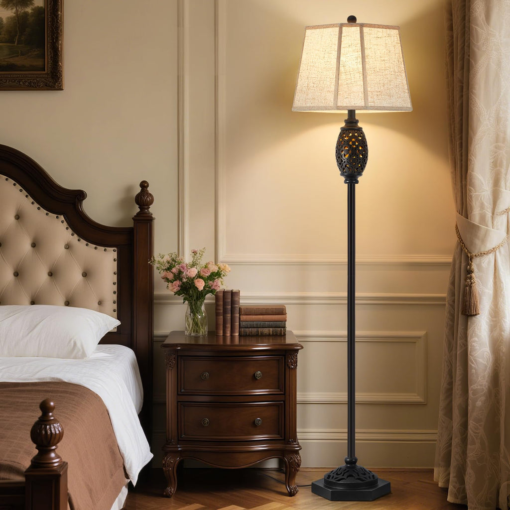 Luvkczc Rustic Floor Lamp