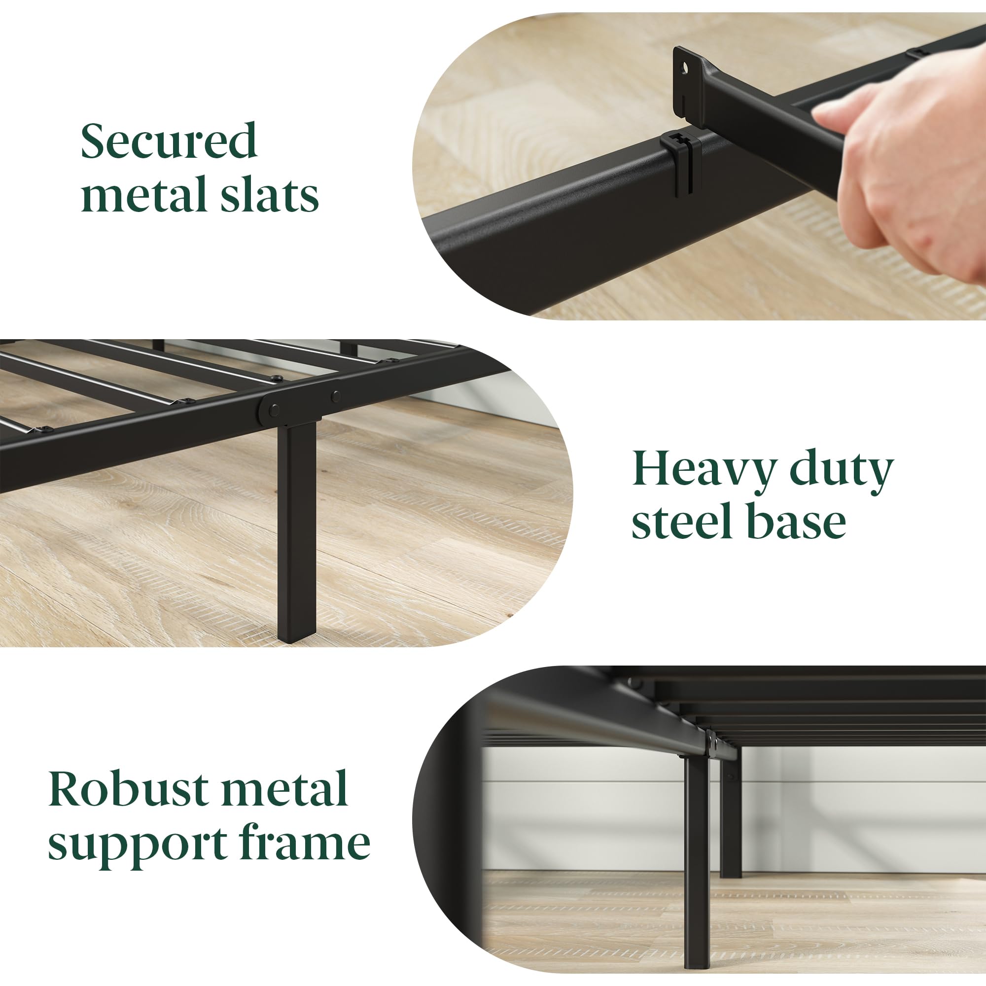 Zinus Metal Platform Bed Frame
