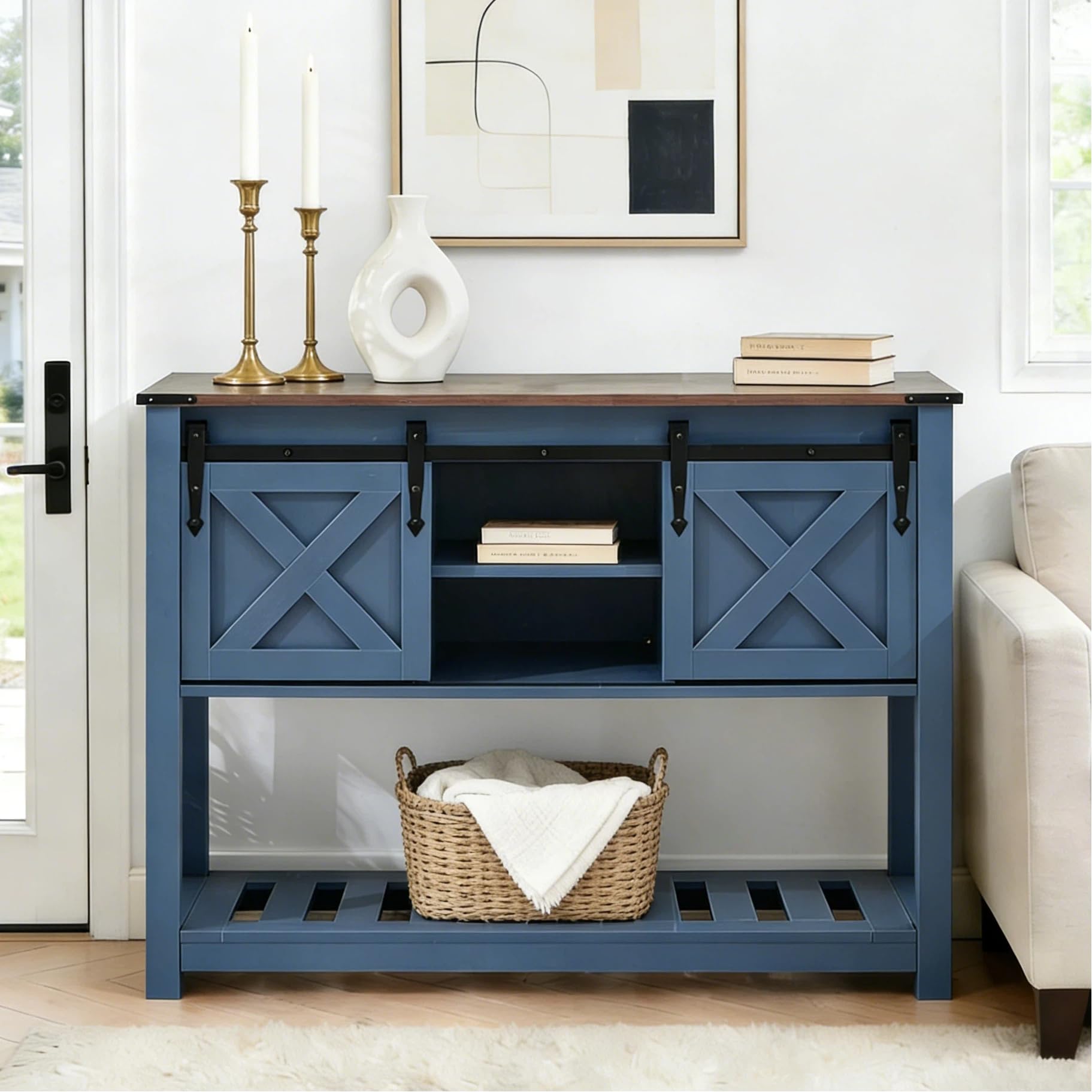 Seekverse Entryway Table with Storage