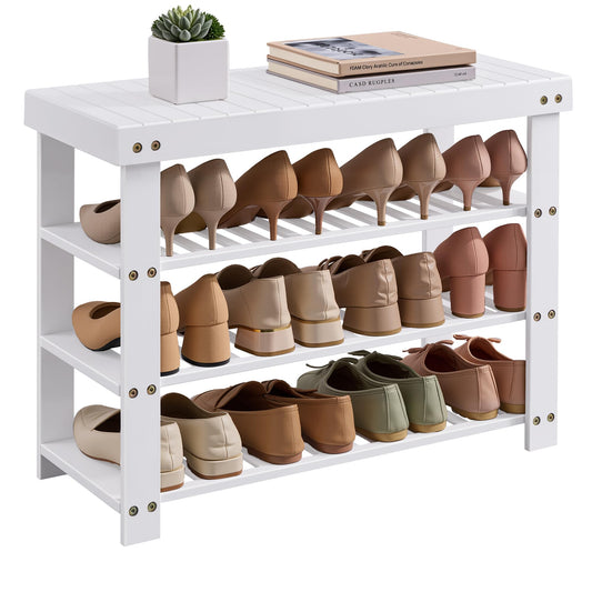SONGMICS Shoe Rack Bench