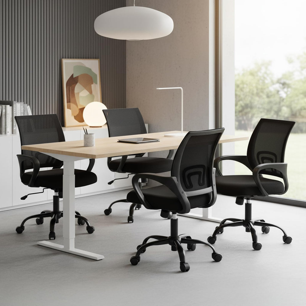 OLIXIS Office Desk Chair - Ergonomic Mid Back