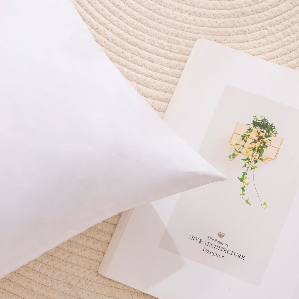 LBOEVDE Gold Feather Pillow Inserts