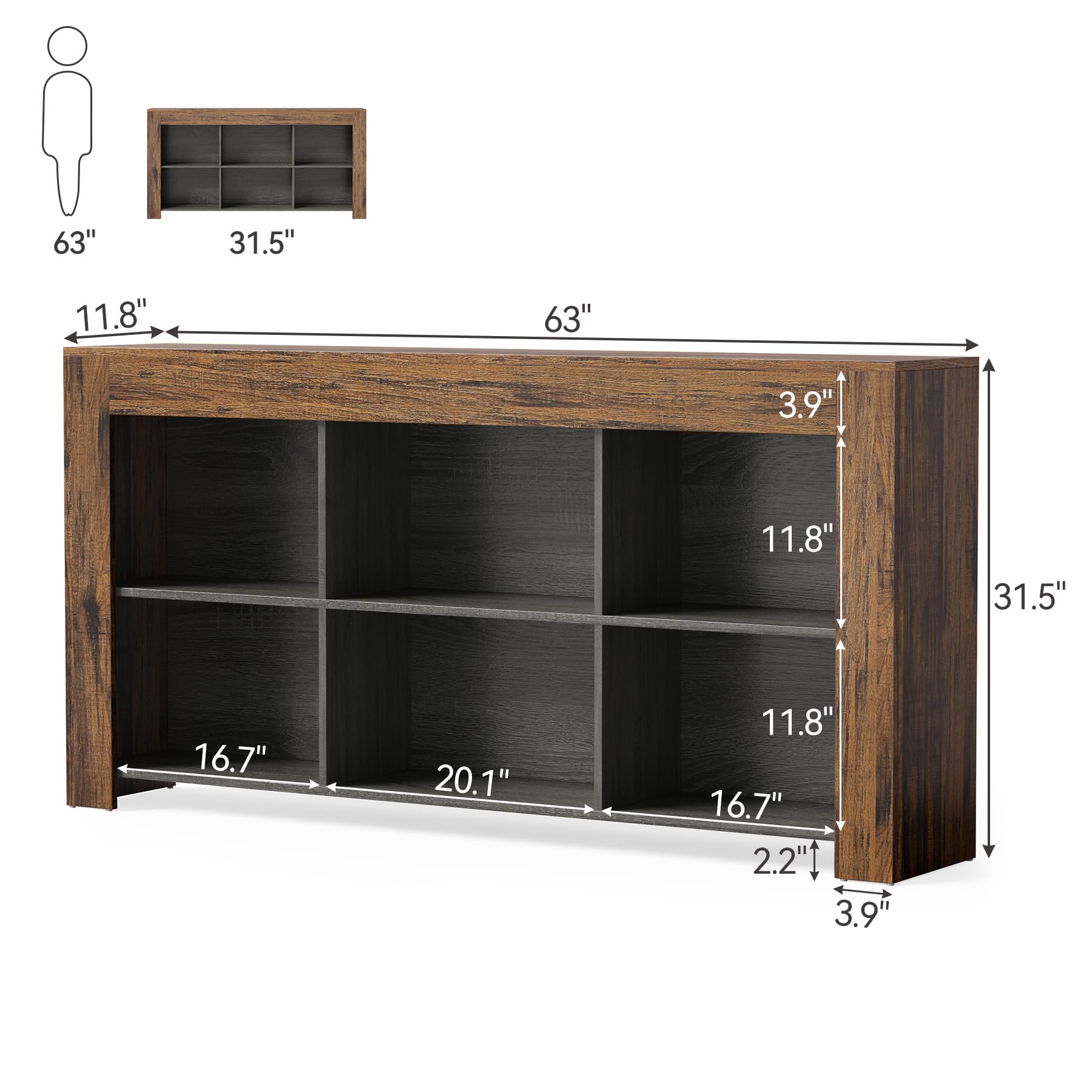 LITTLE TREE Console Table with Storage