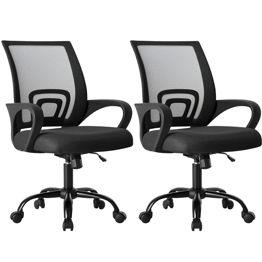 OLIXIS Office Desk Chair - Ergonomic Mid Back