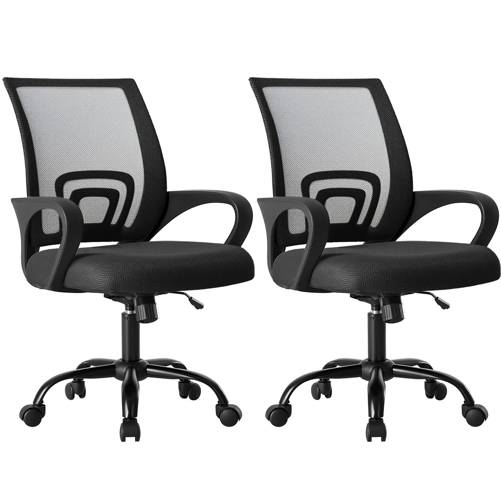OLIXIS Office Desk Chair - Ergonomic Mid Back