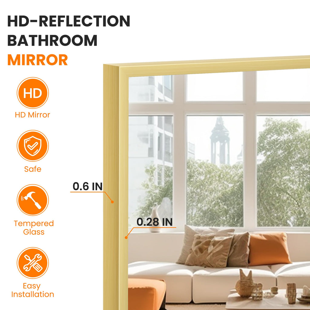 TRAHOME 3-Bathroom Mirror