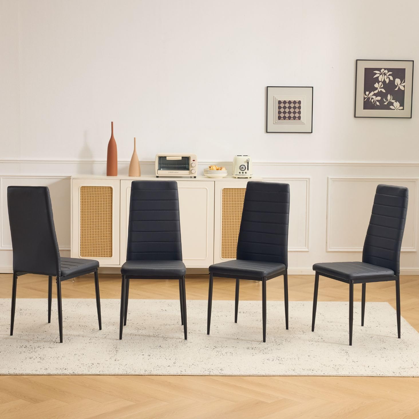 Karl home Dining Chair Set, for Dining Kitchen Living Room