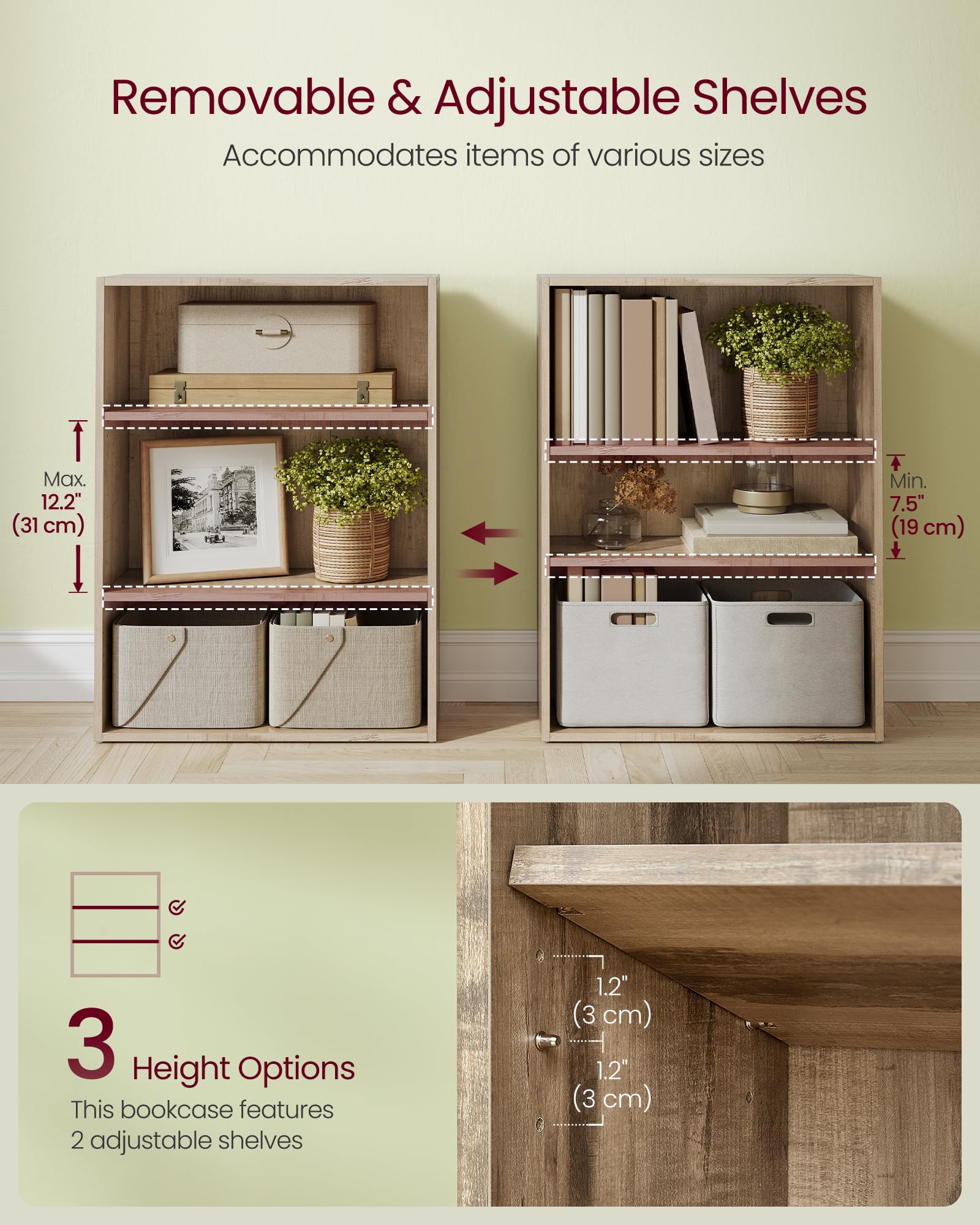 VASAGLE Bookshelf