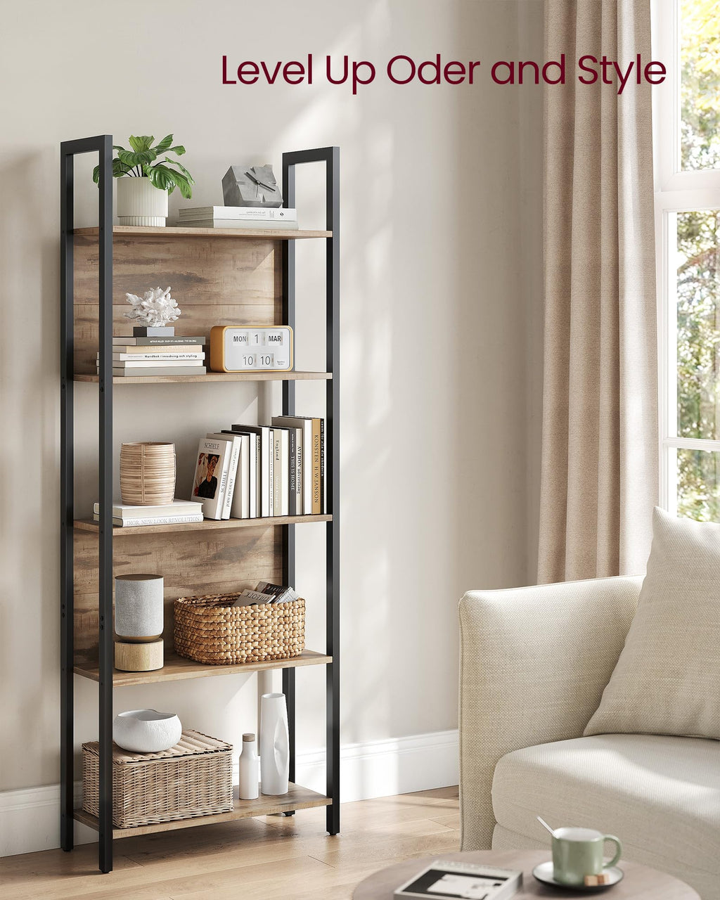VASAGLE Bookshelf