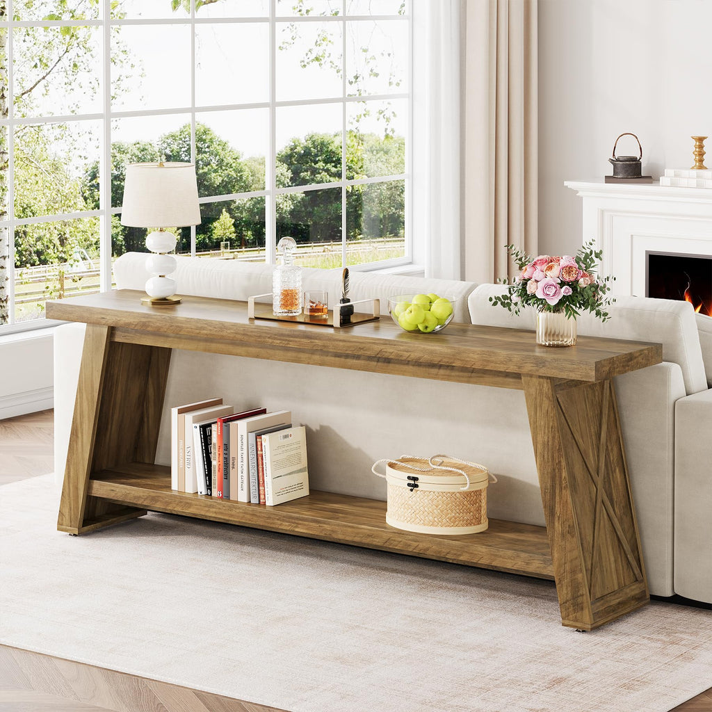 Condemo 70.9" Extra Long Entryway Table