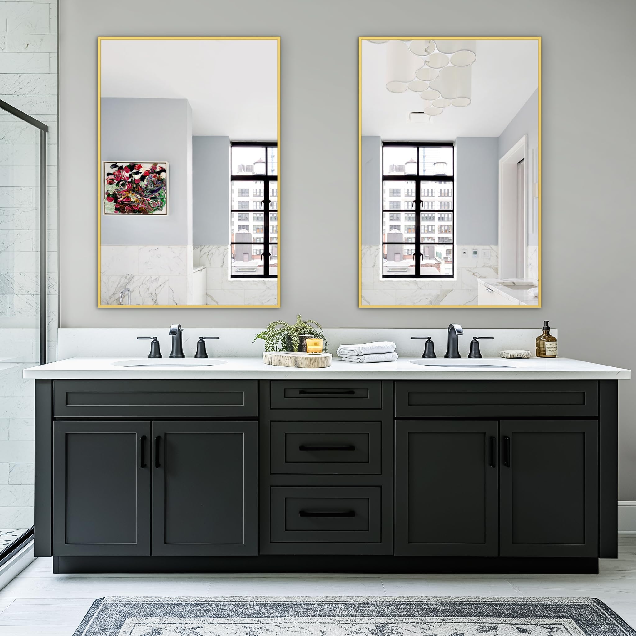 TRAHOME 3-Bathroom Mirror