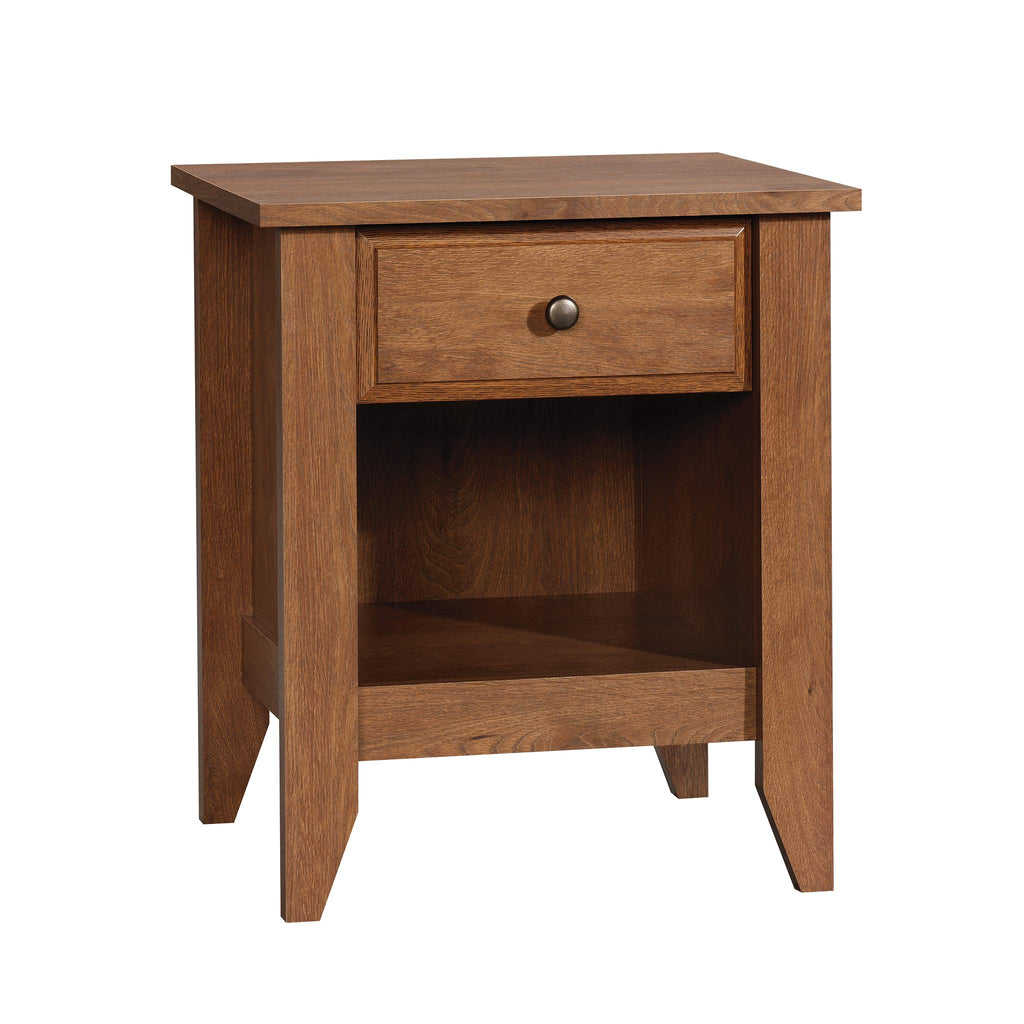 Sauder Shoal Creek Night Stand, Jamocha Wood Finish