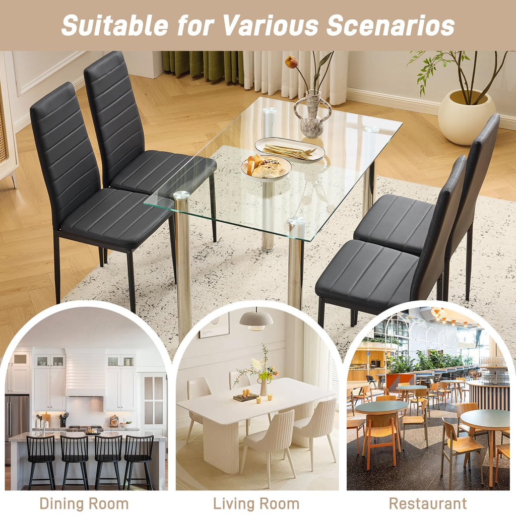 Karl home Dining Chair Set, for Dining Kitchen Living Room