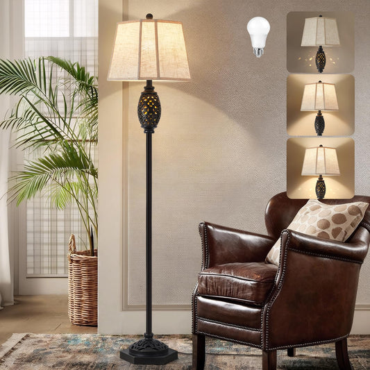 Luvkczc Rustic Floor Lamp