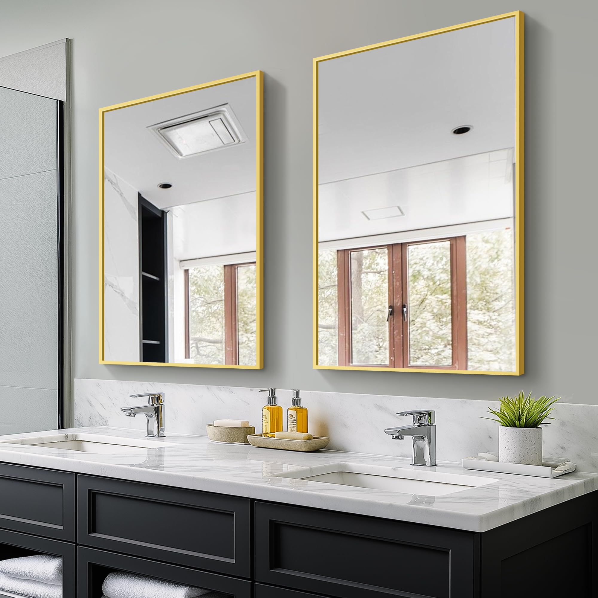 TRAHOME 3-Bathroom Mirror