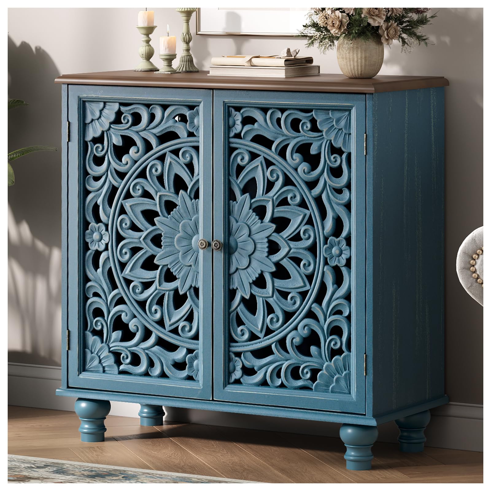 JOINICE Accent Storage Cabinet with Doors