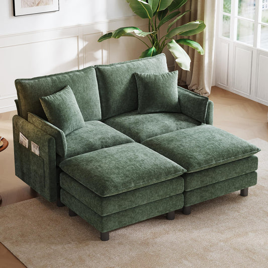 LINSY HOME Modular Sectional Sofa Cloud Couch